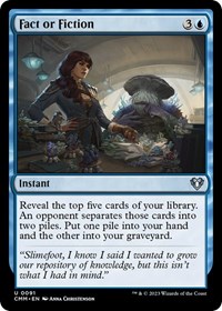 Fact or Fiction, Commander Masters