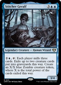 Stitcher Geralf, Commander Masters