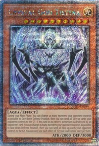 Crystal God Tistina (Quarter Century Secret Rare)