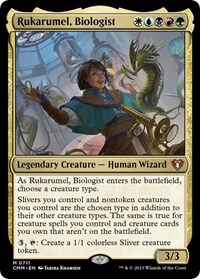 Rukarumel, Biologist, Commander Masters