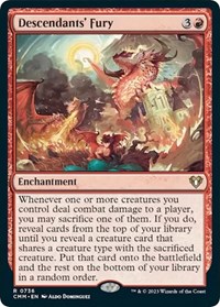 Descendants' Fury, Commander Masters