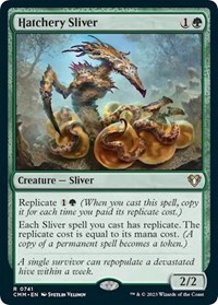 Hatchery Sliver, Commander Masters