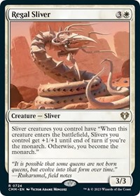 Regal Sliver, Commander Masters