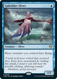 Galerider Sliver, Commander Masters