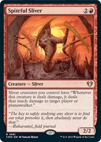 Spiteful Sliver, Commander Masters