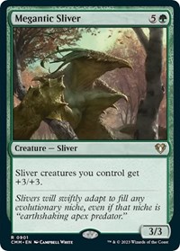 Megantic Sliver, Commander Masters