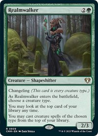 Realmwalker, Commander Masters