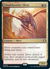 Cloudshredder Sliver, Commander Masters