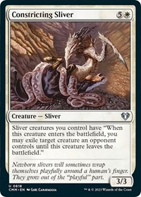 Constricting Sliver, Commander Masters
