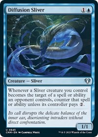 Diffusion Sliver, Commander Masters