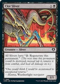 Clot Sliver, Commander Masters