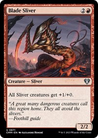 Blade Sliver, Commander Masters