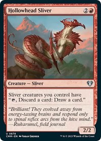 Hollowhead Sliver, Commander Masters