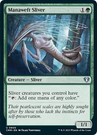 Manaweft Sliver, Commander Masters