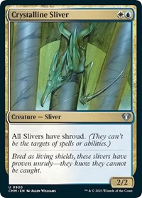 Crystalline Sliver, Commander Masters