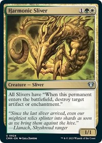 Harmonic Sliver, Commander Masters