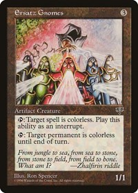 Ersatz Gnomes, Mirage