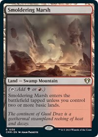 Smoldering Marsh, Commander Masters