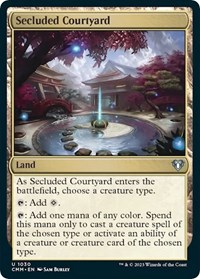 Secluded Courtyard, Commander Masters