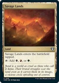 Savage Lands, Commander Masters