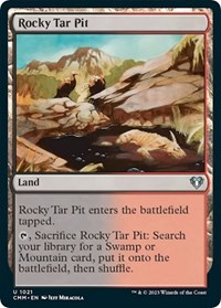 Rocky Tar Pit, Commander Masters