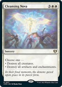 Cleansing Nova, Commander Masters