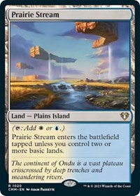 Prairie Stream, Commander Masters