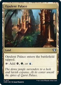 Opulent Palace, Commander Masters