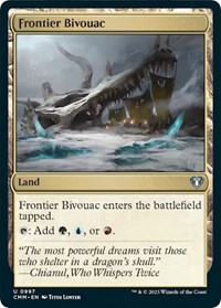 Frontier Bivouac, Commander Masters
