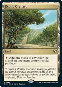 Exotic Orchard, Commander Masters