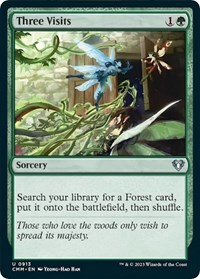 Three Visits, Commander Masters