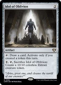 Idol of Oblivion, Commander Masters