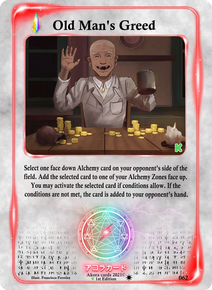 Old Man's Greed, Standard, front