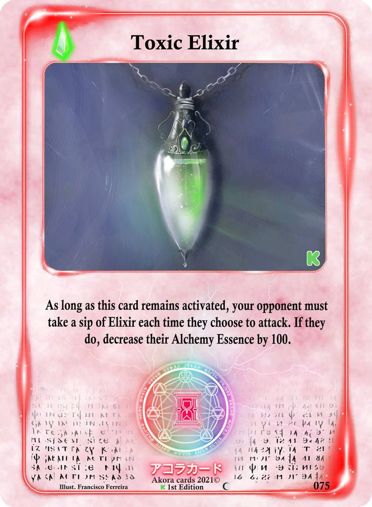 Toxic Elixir, Standard, front