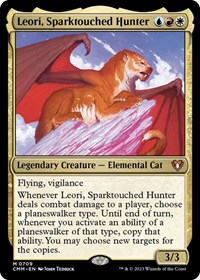 Leori, Sparktouched Hunter, Commander Masters