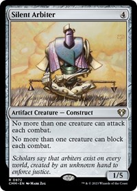 Silent Arbiter, Commander Masters