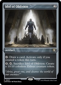 Idol of Oblivion (Foil Etched), Commander Masters