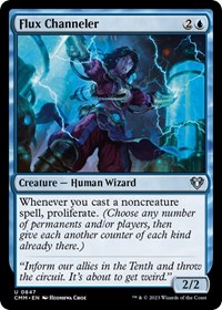 Flux Channeler, Commander Masters