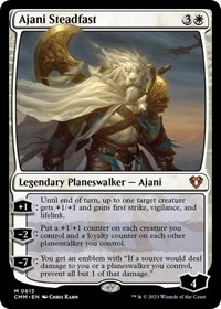 Ajani Steadfast, Commander Masters