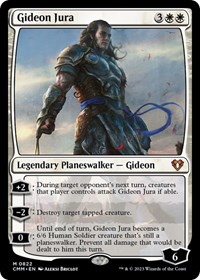 Gideon Jura, Commander Masters
