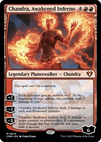 Chandra, Awakened Inferno, Commander Masters