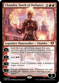 Chandra, Torch of Defiance, Commander Masters