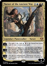 Narset of the Ancient Way, Commander Masters