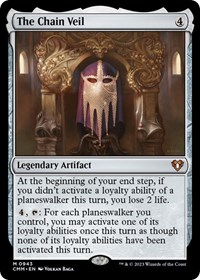 The Chain Veil, Commander Masters