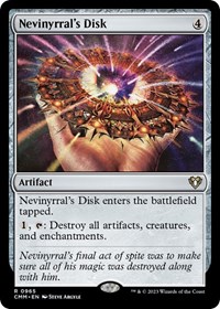 Nevinyrral's Disk, Commander Masters