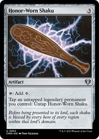 Honor-Worn Shaku, Commander Masters