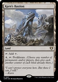 Karn's Bastion, Commander Masters