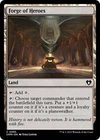 Forge of Heroes, Commander Masters