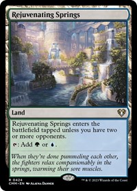 Rejuvenating Springs, Commander Masters