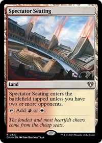 Spectator Seating, Commander Masters